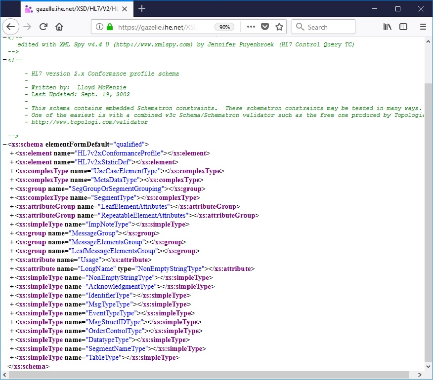 HL7 Messaging Workbench Screenshot